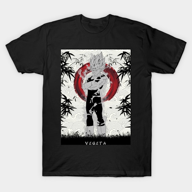 Vegeta T-Shirt by Izdihaarr